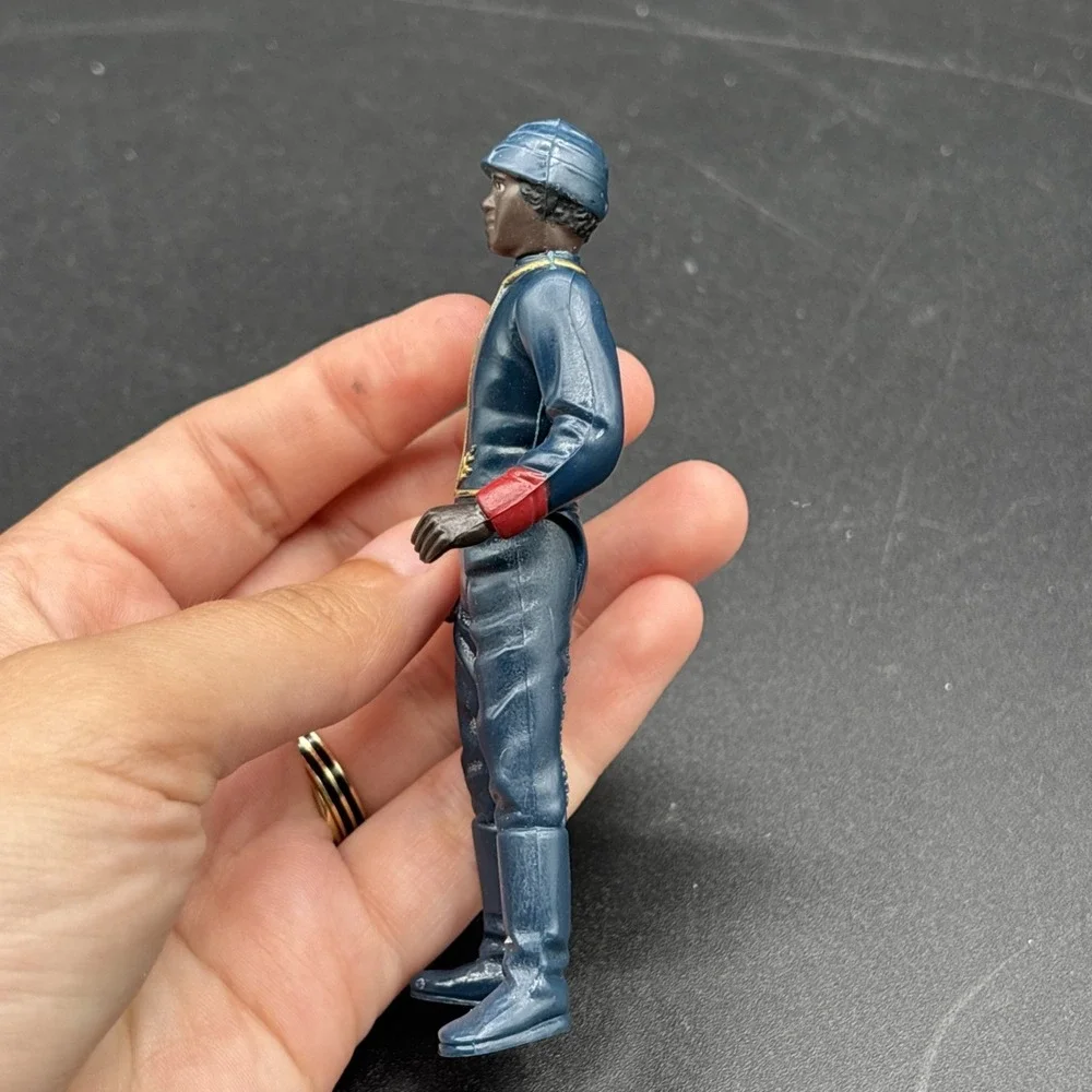 1981 Vintage Star Wars Bespin Black Security Guard Action Figure Complete HK
